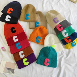 Gorro de punto de invierno para ciclismo, montar, esquiar, gorro de lana grueso a prueba de viento para hombres y mujeres, gorros cálidos a la moda para exteriores