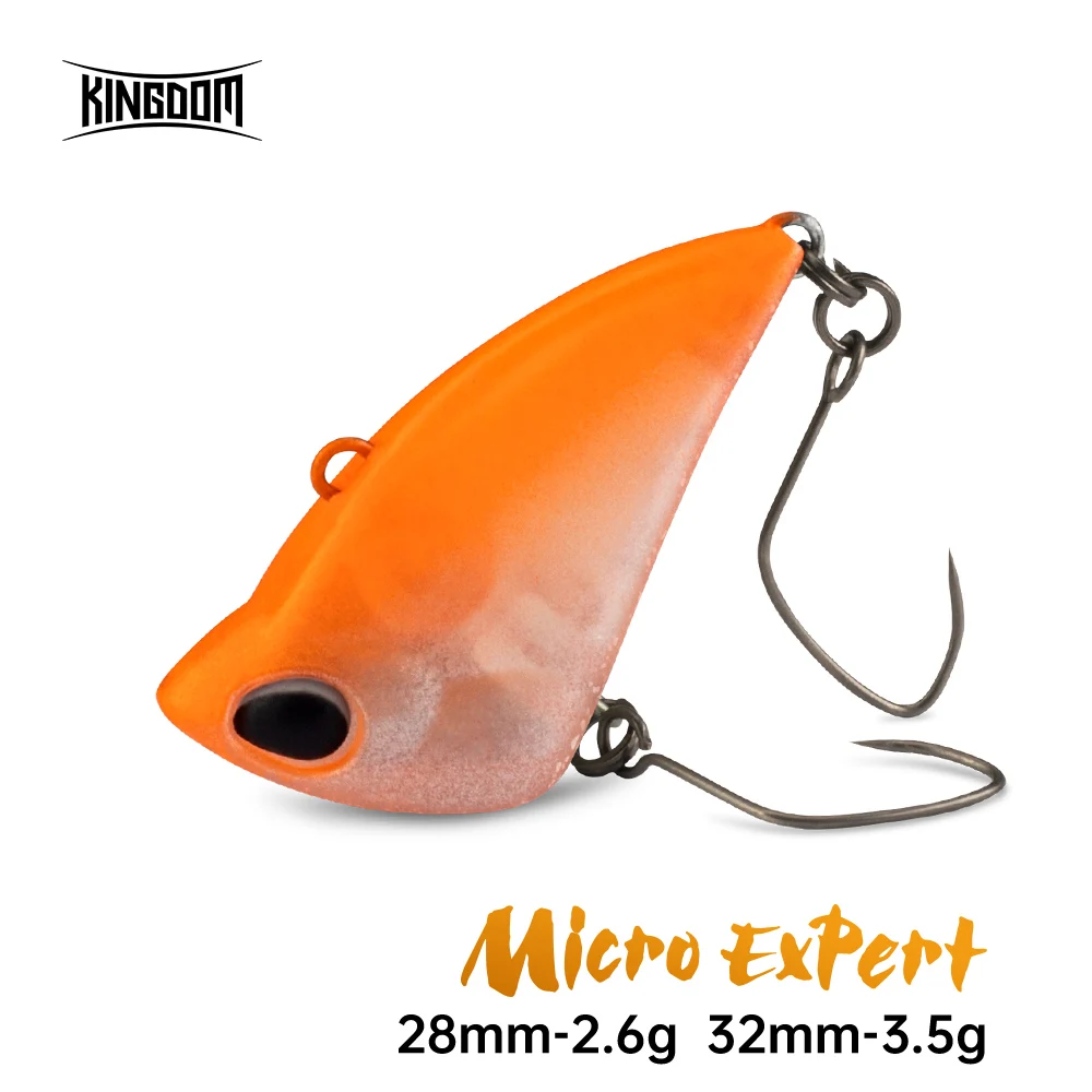Señuelo Vibrante Kingdom Micro Expert Vib 28-32mm – Trucha y Perca - imagen 2