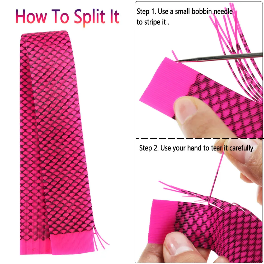 Bimoo, 40 hebras/paquete, 30CM, cuerdas redondas de silicona, patas de goma Grizzly, cebo de pesca para lubina, trucha, atado de moscas, Material, plantillas de señuelo - imagen 5