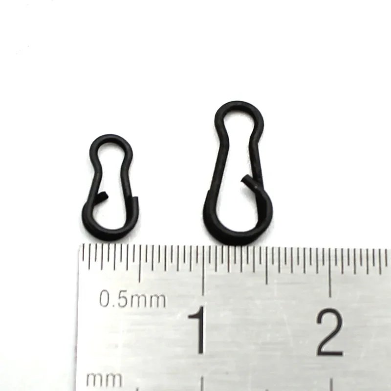 30 Uds. De Clips múltiples, Clip de enlace de plomo de cambio rápido, aparejo giratorio, accesorios de pesca de carpa, aparejos terminales, herramienta de equipo de pesca - imagen 3