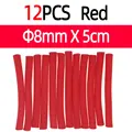 12pcs Red 8mm