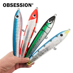Obsession WD101 Señuelo de madera Topwater – Flotante para curricán marino