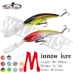 Walk Fish Wobbler Lubina – Señuelo flotante de superficie
