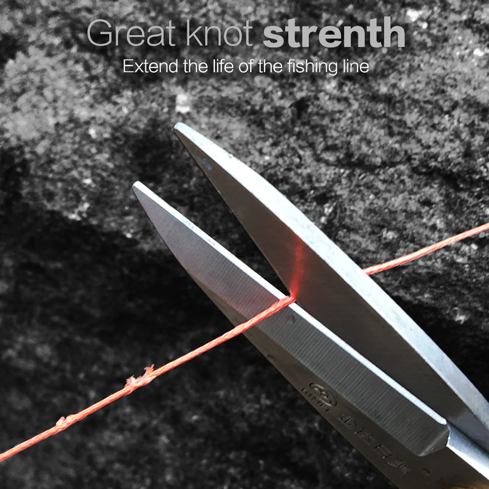 JOF 4X multifilamento PE antiabrasión, línea trenzada de 300M-1000M, resistencia de nudo Superior para fundición larga y suave, 3,63 kg-36,3 kg - imagen 3