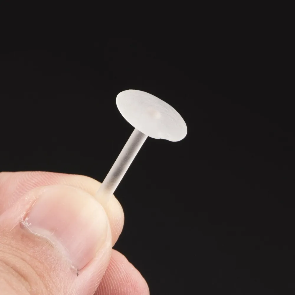 Paradas de cebo S L gancho accesorios de cebo forma de T claro almuerzo carne cebo topes Terminal de pesca aparejos Terminal de pesca