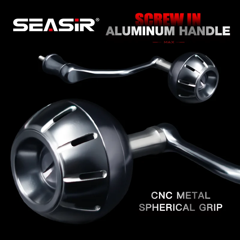 Carrete de pesca giratorio SEASIR totalmente metálico CONTRA MAX 9 + 1 BB 5,1:1/5,7:1 relación de engranaje serie 3000-6000 arrastre máximo 25KG agua salada - imagen 5