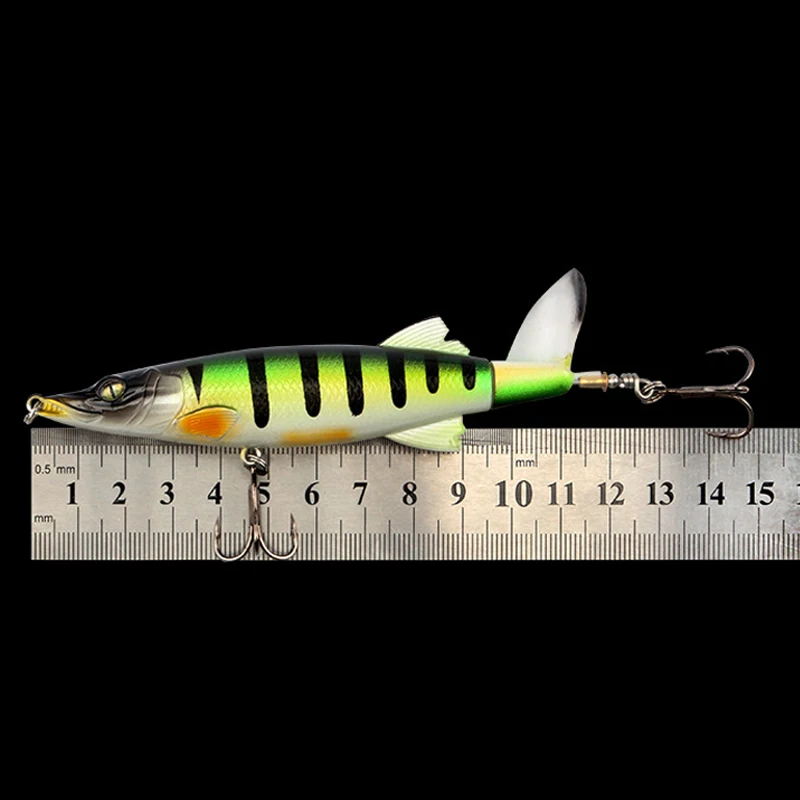 Takedo YH8 Whopper Popper – Señuelo de superficie para lucio - imagen 2