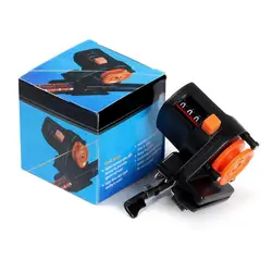Mini buscador de profundidad, medidor de líneas de pesca, productos de pesca de 0-999M, accesorios de aparejos de contador de pesca, medidor de longitud