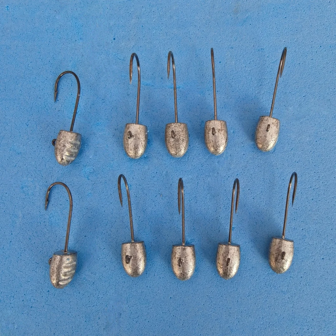 Swolfy Mini Jig Head – Anzuelos para vinilos y señuelos blandos