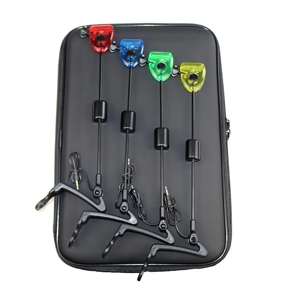 Juego de Swingers de pesca de carpa Led luminoso impermeable, indicadores de alarma de mordida de pesca, accesorios de pesca, herramientas multifunción - imagen 2