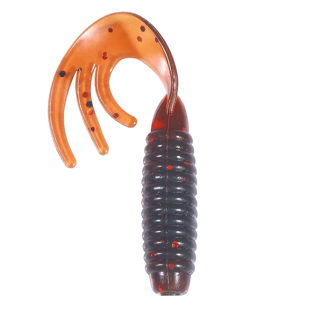 Señuelo de pesca de silicona suave, 10/20 piezas, 4cm, 5,5 cm, pececillo, gusanos de agua dulce y salada, Wobblers, cebo Artificial, aparejos de lubina, plantillas - imagen 5
