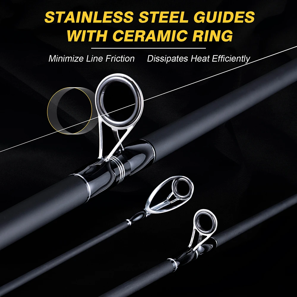 Goture-caña de Surf de alta calidad, 2022 M, 4,20 M, 3,9 M, 24T, 3 secciones, 3,6-100g, 250 - imagen 2