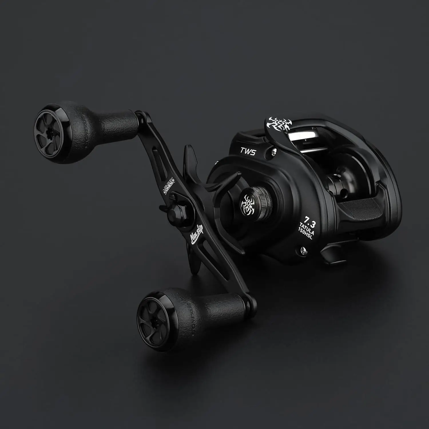 Mango de alimentación GOMEXUS sin brillo de 100 mm con perilla de TPE de 27 mm compatible con carretes de lanzamiento Shimano Daiwa Abu Garcia - imagen 5