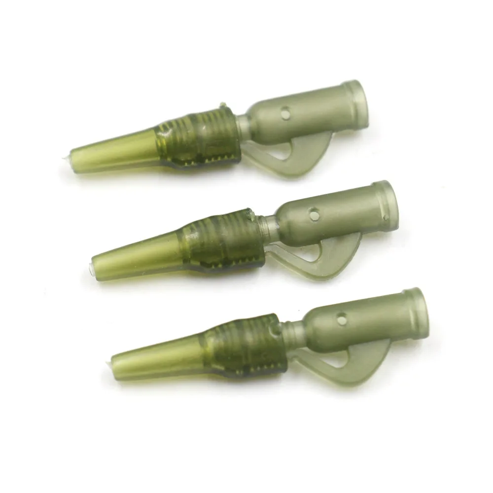 Juego de 10 Mini Clips de plomo y gomas traseras de 20 piezas, Kit de aparejos de pesca de carpa, accesorios para equipo de aparejo de pesca de carpa - imagen 4