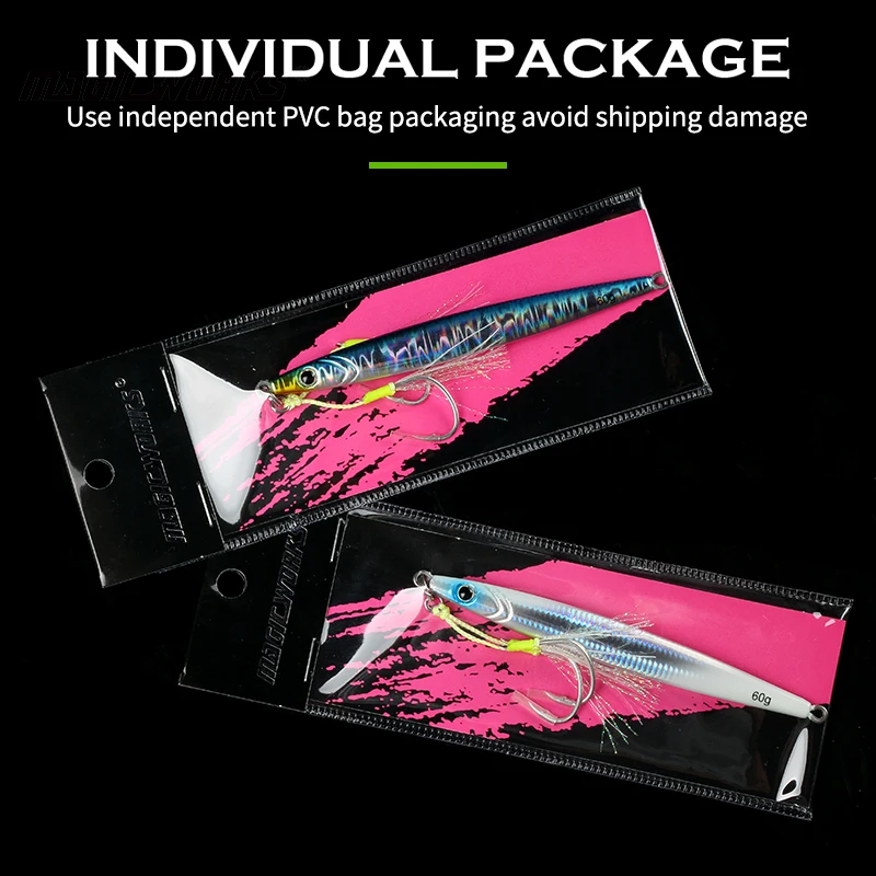 Jigs de Pesca de mar de trabajo mágico, 60g, cebos de peces falsos, plantilla de Pesca, plantilla de Metal, plantilla de fundición de cebo Artificial, señuelos de Lucio, Pesca, lubina negra - imagen 4