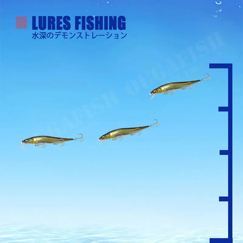 Señuelo de pesca Minnow 2022, 10,5g, 98mm, Jerkbait de agua suspendido, accesorios de Peche, Leurre Brochet, pez Isca, aparejos de pesca artificiales - imagen 4