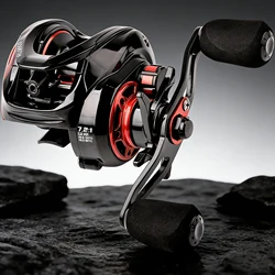 Carrete Baitcasting 10 kg – 7.2:1 Alta Velocidad