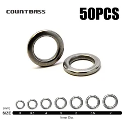 Countbass Anillos de Jigging Acero Inoxidable – Alta Resistencia