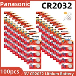 Pila CR2032 Panasonic – Litio 3V botón original para reloj y electrónica