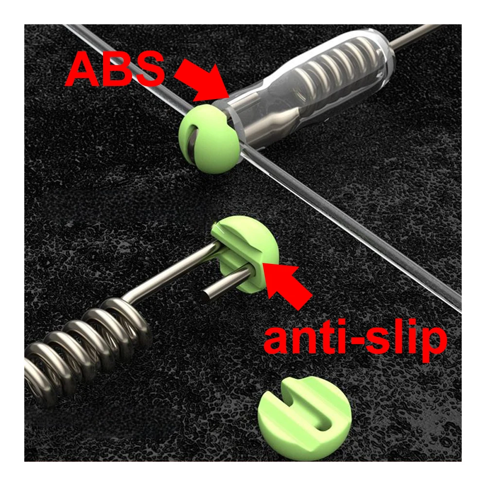 Dispositivo de bifurcación sublínea de 10 piezas de distancia fija, divisor de gancho de silicona, antibobinado - imagen 3