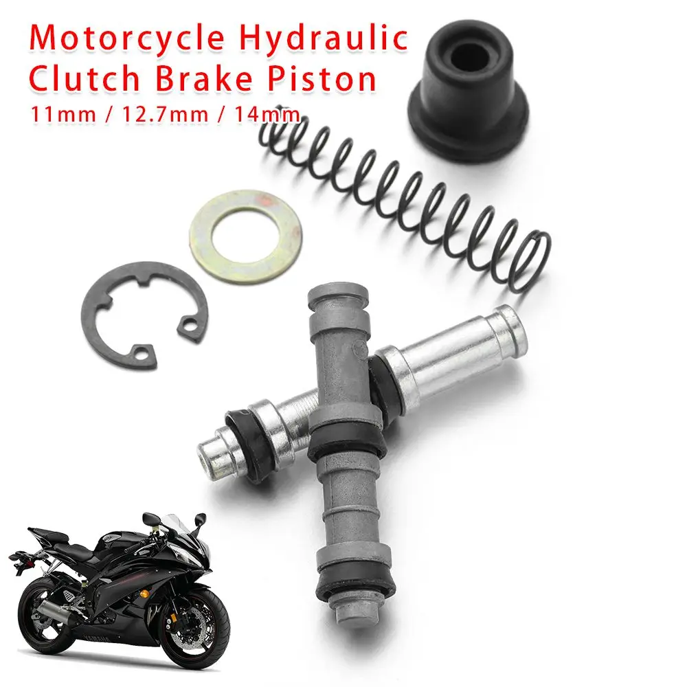 Bomba de freno de embrague de motocicleta, Kits de reparación de émbolo de pistón de 11mm, 12,7mm y 14mm, accesorios de reparación de plataformas de pistón de cilindro maestro - imagen 3