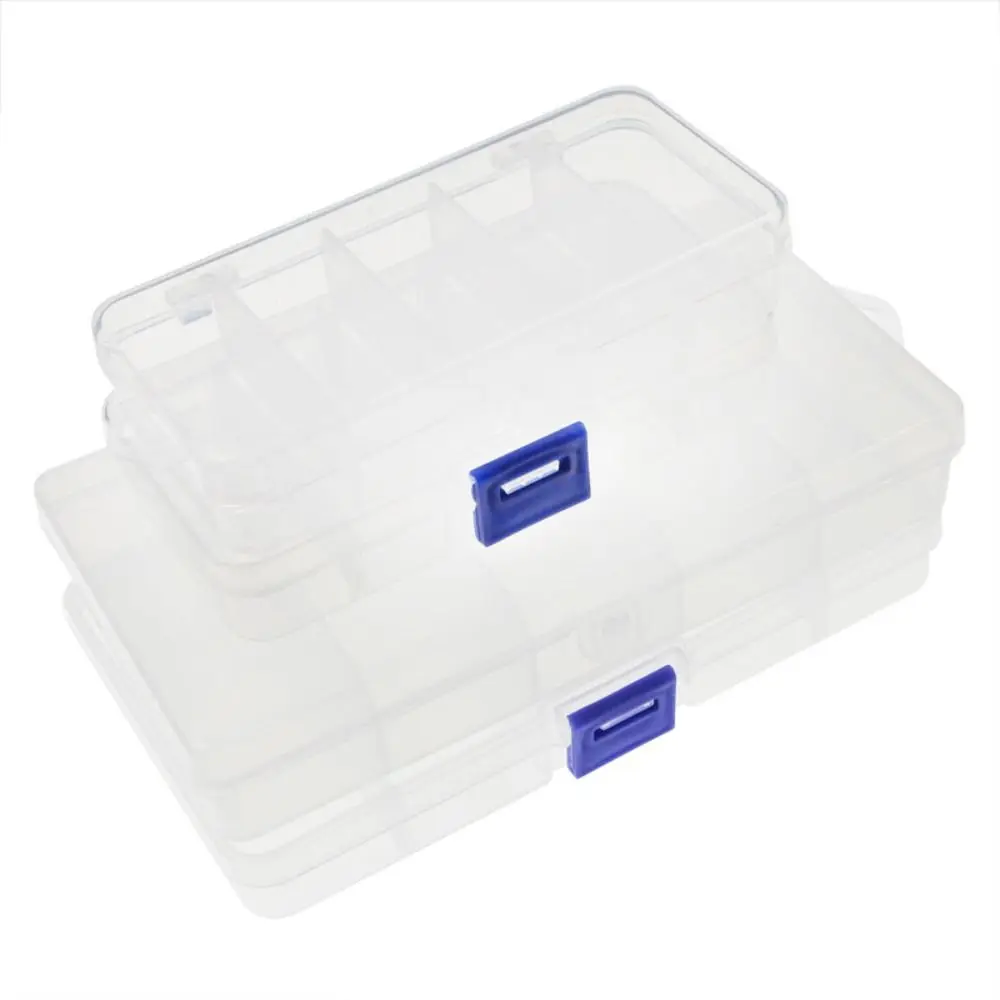 Caja de aparejos de pesca portátil, Mini estuche de almacenamiento para señuelo de plantilla, cuchara, gancho de cebo, accesorios de herramientas, caja organizadora de pesca con mosca de carpa - imagen 3