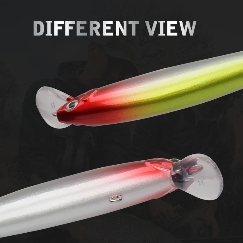 Wondershot-señuelo de pesca de 80mm y 10g, cebo duro de plástico Artificial, Jerkbait, Crankbait, aparejos de pesca de lubina, modelo A19 - imagen 3