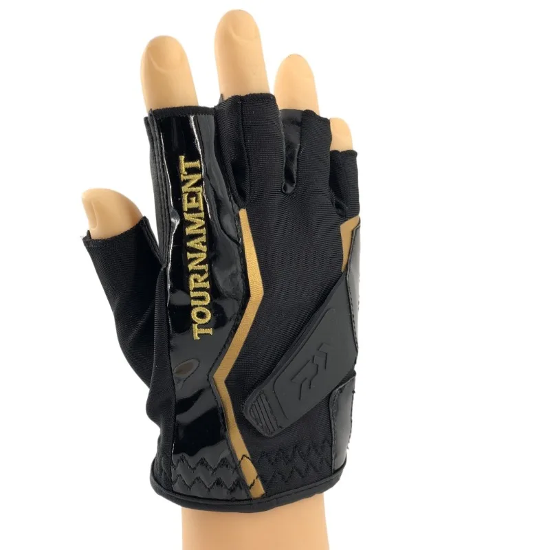 TOURNAMENT guantes de pesca cuero antideslizante – cinco dedos - imagen 5