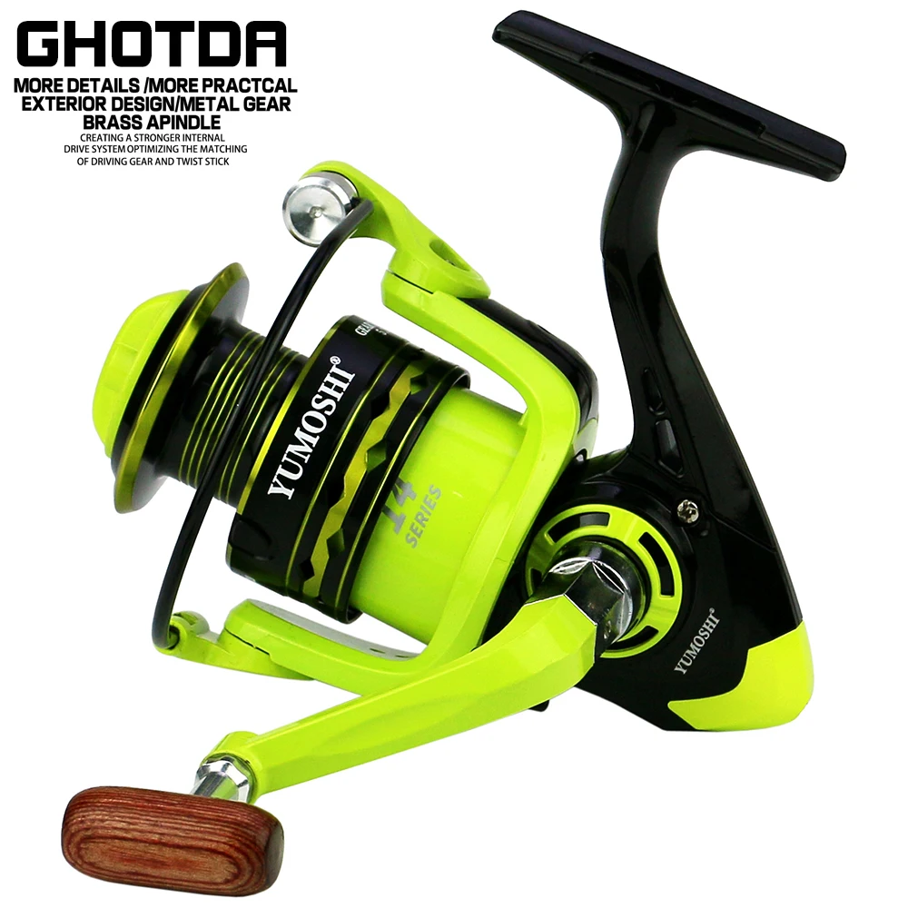 Carrete de pesca OE 2000, 3000, 4000, 5000, 6000, alimentador de pesca de carpa superfuerte, rueda giratoria tipo Rueda de pesca - imagen 2