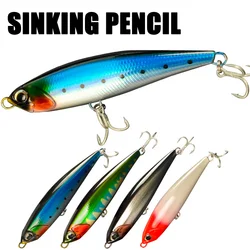 1 Uds. Señuelos tipo lápiz que se hunden, 160mm, 65g, cebos duros artificiales, Wobblers Stickbait, aparejos de pesca de mar, cebo de pesca de atún GT