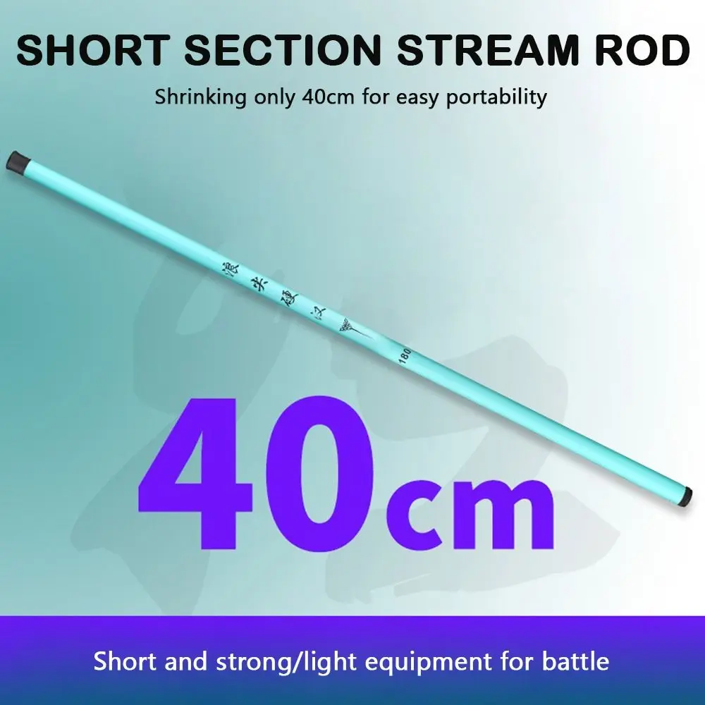 Caña de pescar telescópica, Kits completos, carrete de pesca Spincast, juego de cañas de pescar, caña de pescar, caña de pescar, Combo de caña alimentadora de fibra de vidrio - imagen 2