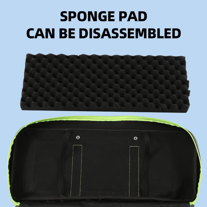 Bolsa de pesca con señuelo, accesorios grandes para cajas de peces, bolsa para caña de entrenamiento de viaje al aire libre, herramientas de transporte de caña de mar multifuncional, bolso de hombro - imagen 5