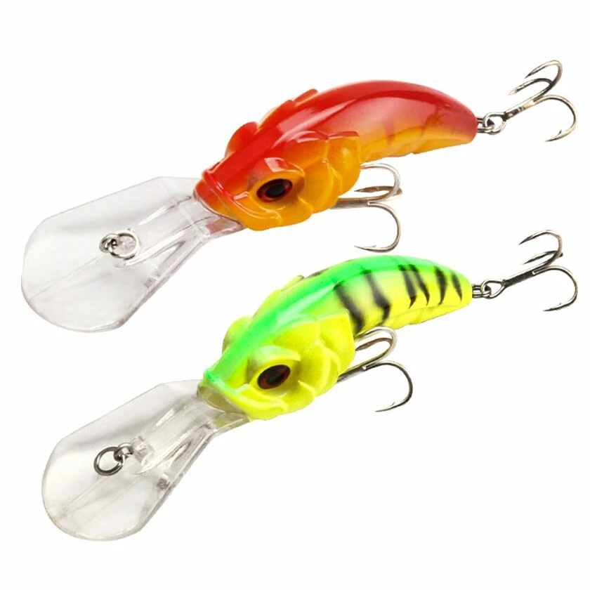 Señuelo de pesca flotante Minnow, Wobblers, 10cm, 13,4g, cebo duro de plástico Artificial, Crankbait, aparejos de pesca de Lucio, 1 Uds.