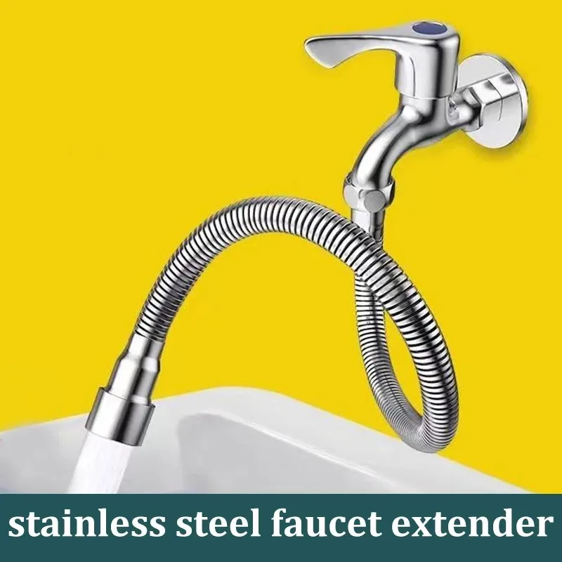 Manguera de extensión giratoria Universal, fregona, boquilla de agua para piscina, extensor de grifo, burbujeador, cabezal contra salpicaduras - imagen 2