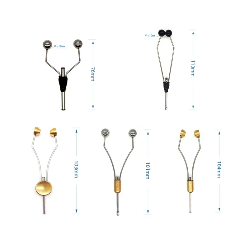 Soporte de bobina de Punta bicerámica, cabeza de bala pesada, señuelo de moscas, herramienta de atado de hilo, plantilla de gancho de pesca, 1 ud. - imagen 2