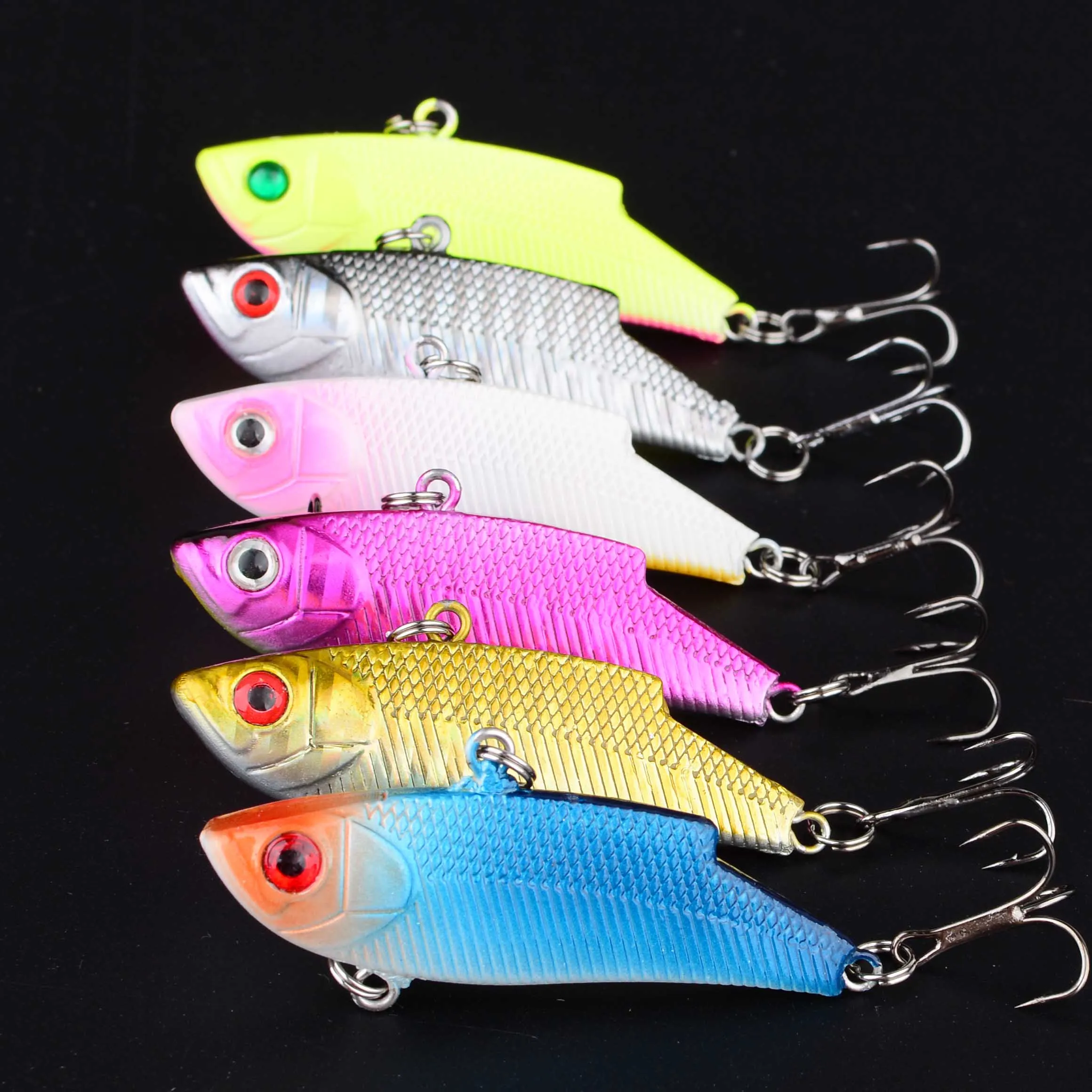 Cebos duros artificiales, Wobbler con vibración, Crankbait, cebo de Pesca para lubina, perca, 1 ud.