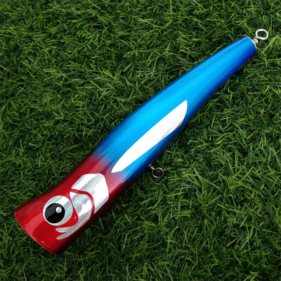 Swolfy Popper de madera 21cm – Señuelo arrastre en agua salada