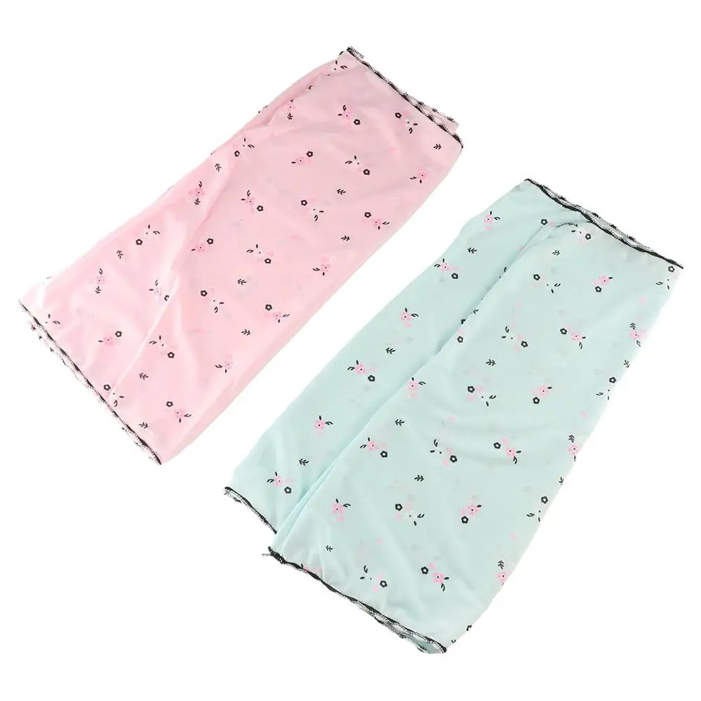 Bufandas faciales, velo protector solar Floral, flor de seda de hielo, máscara facial para conducir, máscara de protección solar de verano, máscara facial Gini, máscara para escote de mujer - imagen 5