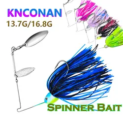 13,7G 16,8G Spinner cebo Bass jig Chatter cebo señuelo de pesca chatterbait Kit de pesca Wobblers para aparejos de pesca de lubina