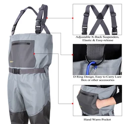 Goture Vadeadores Transpirables con Botas Integradas – Pesca a mosca