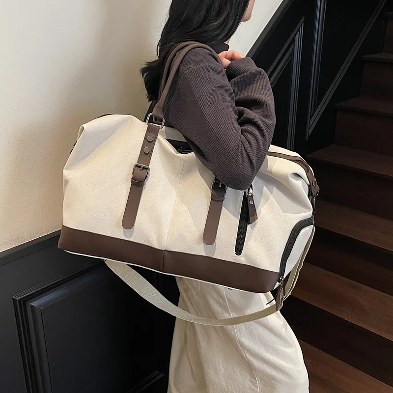 Bolsa de viaje deportiva con bolsillo para zapatos y gran capacidad - imagen 5