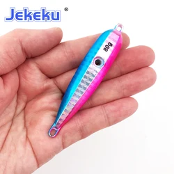 JEKEKU plantilla de calamar Jig metálico artificial con anzuelo