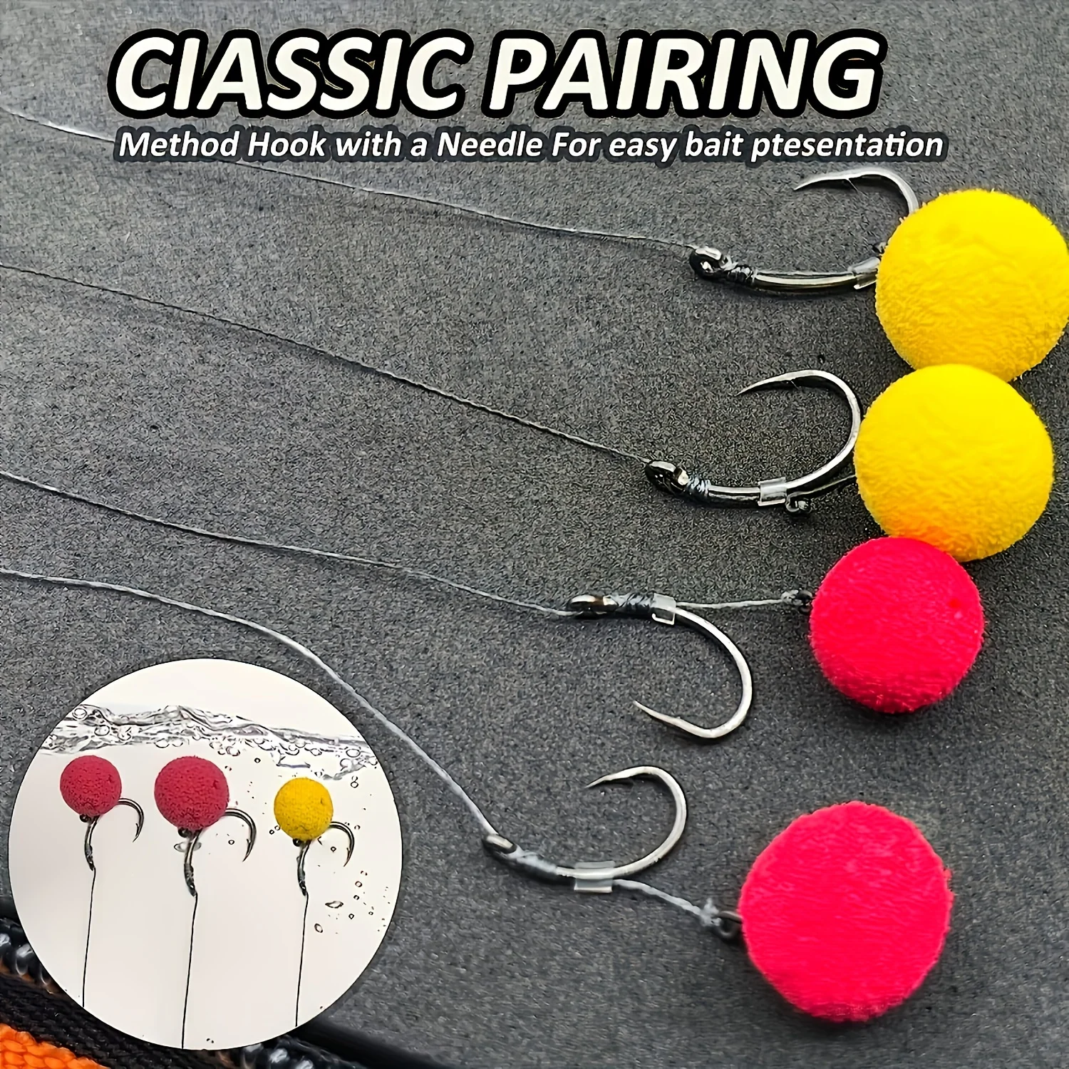 Plato Method Feeder de acero inoxidable con púas para pesca de carpa - imagen 5