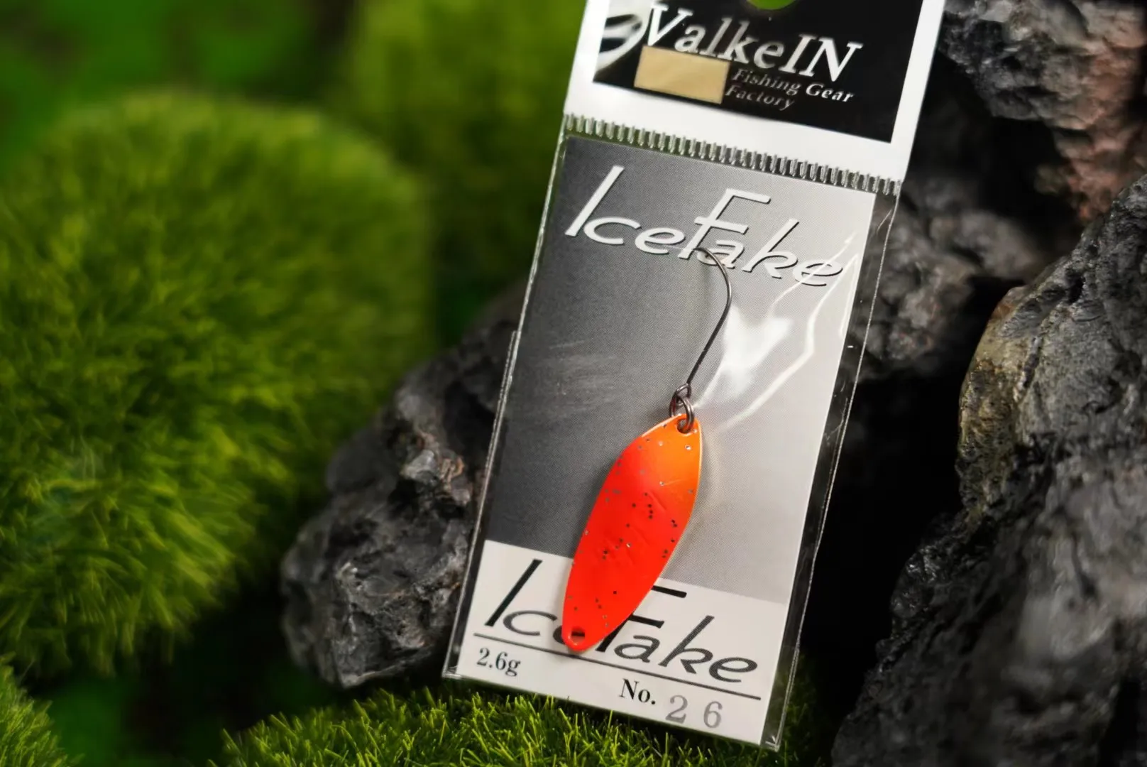 Japón VALKEIN ICE FAKE 2,6g Stream trucha Metal lentejuelas microobjeto Stream señuelo subcebo - imagen 3