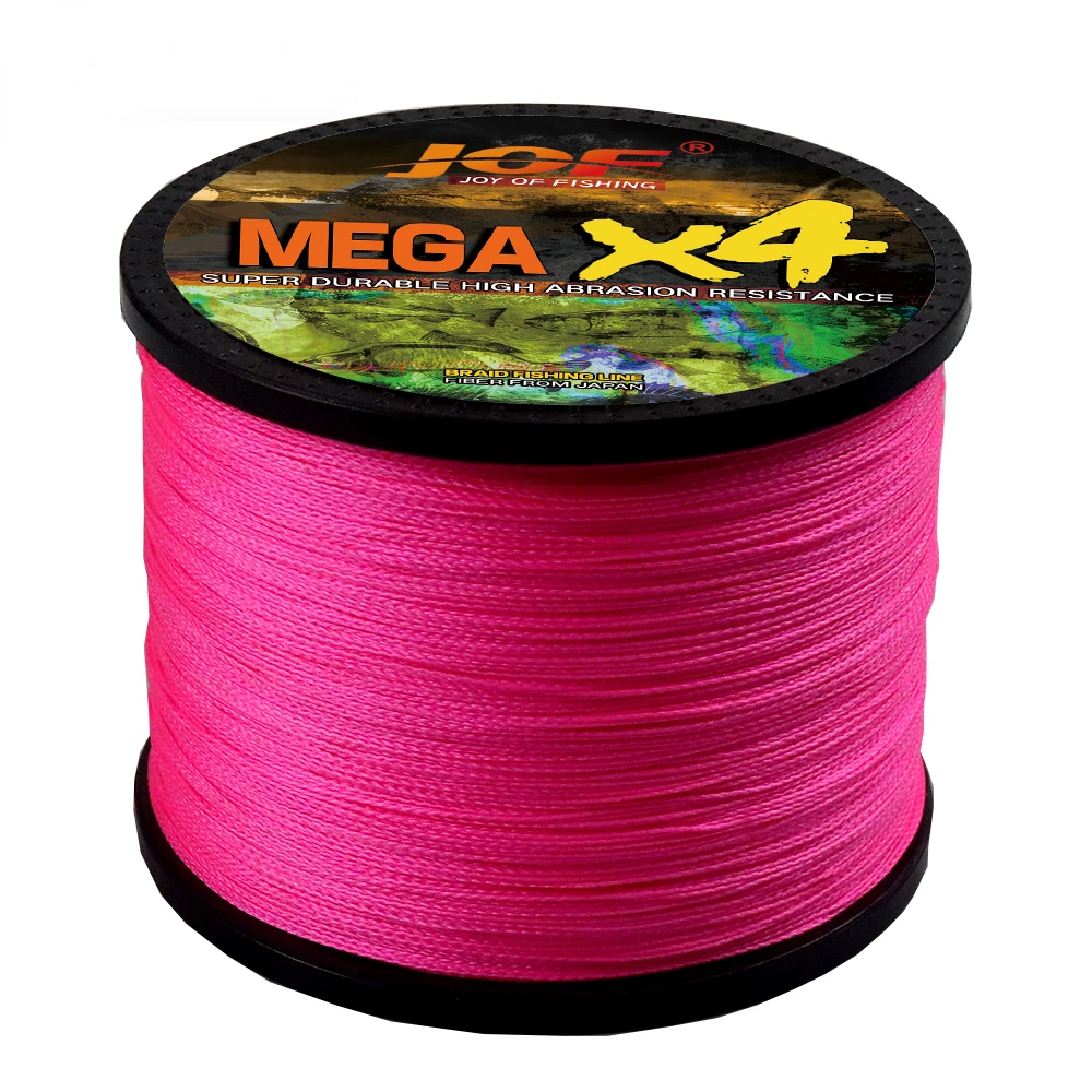 Línea de pesca trenzada de 4 hebras, multifilamento de 1000M, cuerda de carpa PE fuerte X4, multicolor, 10-80 Lb, accesorios de alimentación de cebo de agua salada - imagen 2
