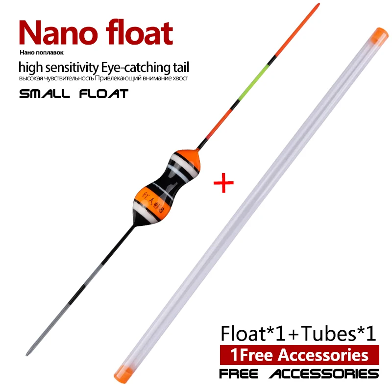 Flotador Nano con tubo boya – Sensible para pesca en hielo y somero - imagen 5