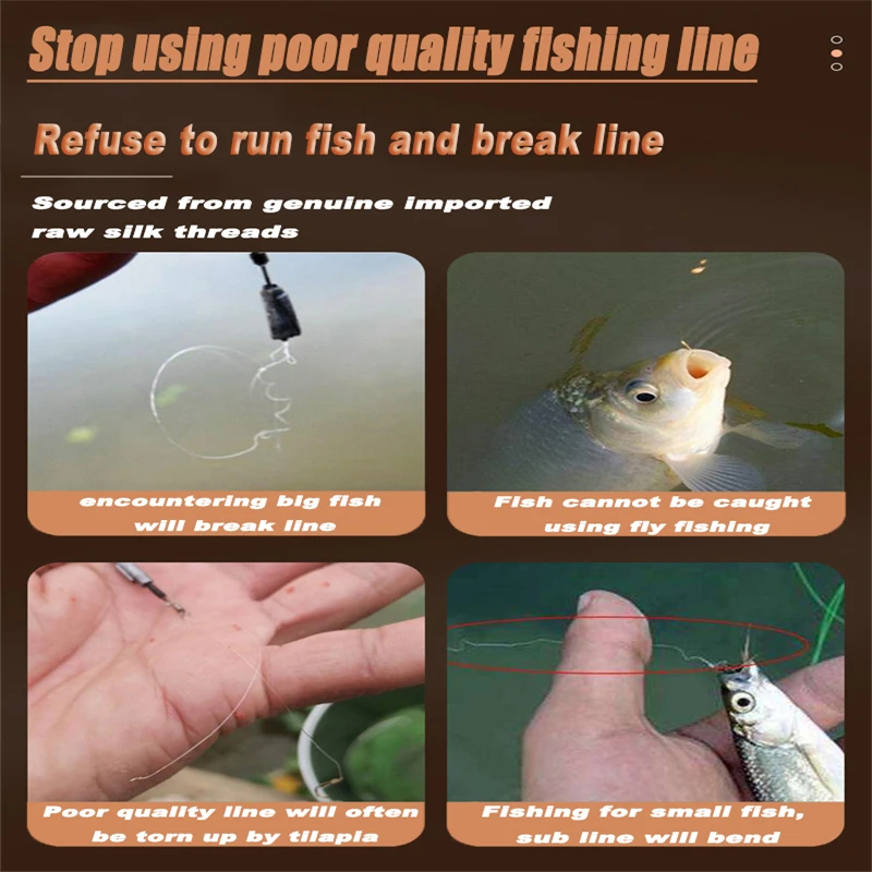 ZUKIBO-microlínea de pesca de 0,05mm, hebras trenzadas de PE, 1000m, línea multifilamento suave japonesa, pesca en el mar, carpa, herramienta de línea de alambre con mosca - imagen 3