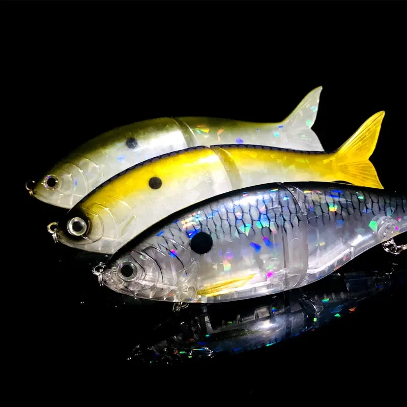 New Coming Glide Bait articulado hundente con sonajero - imagen 5