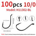 100pcs size 10l0