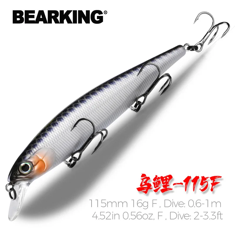 Señuelos Flotantes Bearking para Lucio y Lubina - imagen 4